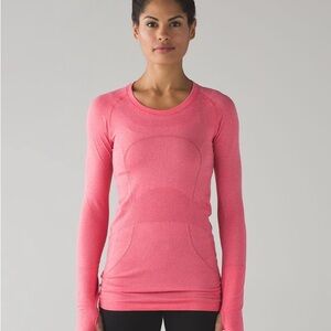 Lululemon Pink Swiftly Tech Shirt